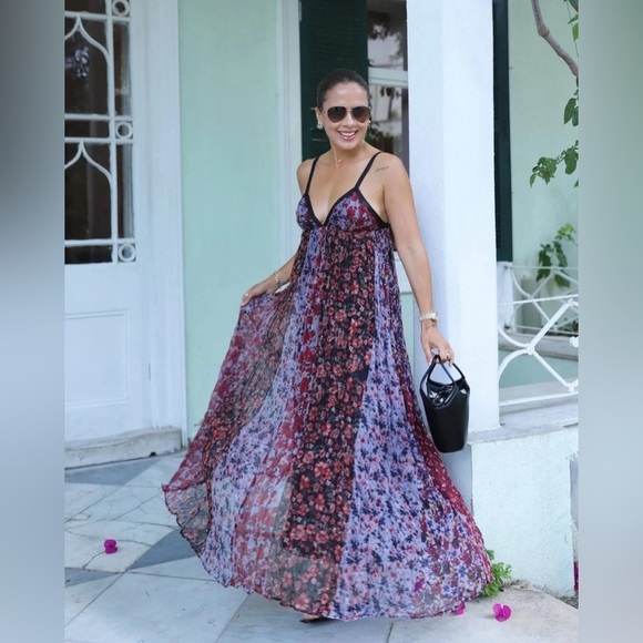 🔥🔥Zara Floral print Zw collection dress - Picture 1 of 14